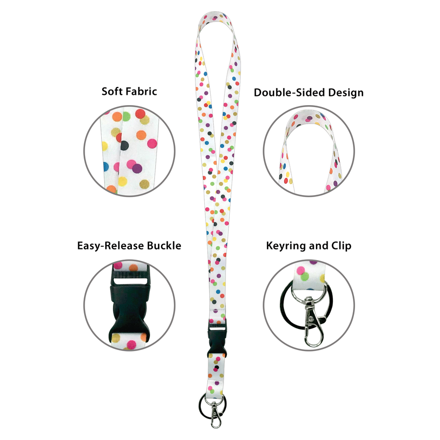 Confetti Lanyard